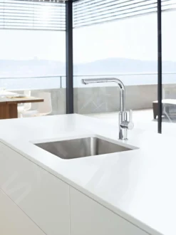 Hansa Ronda - Grifo Monomando De Fregadero Con Ducha Extraíble, Cromo 54912273 -Cocina Tienda De Ventas 0162f4c36a31f79218f06f0b