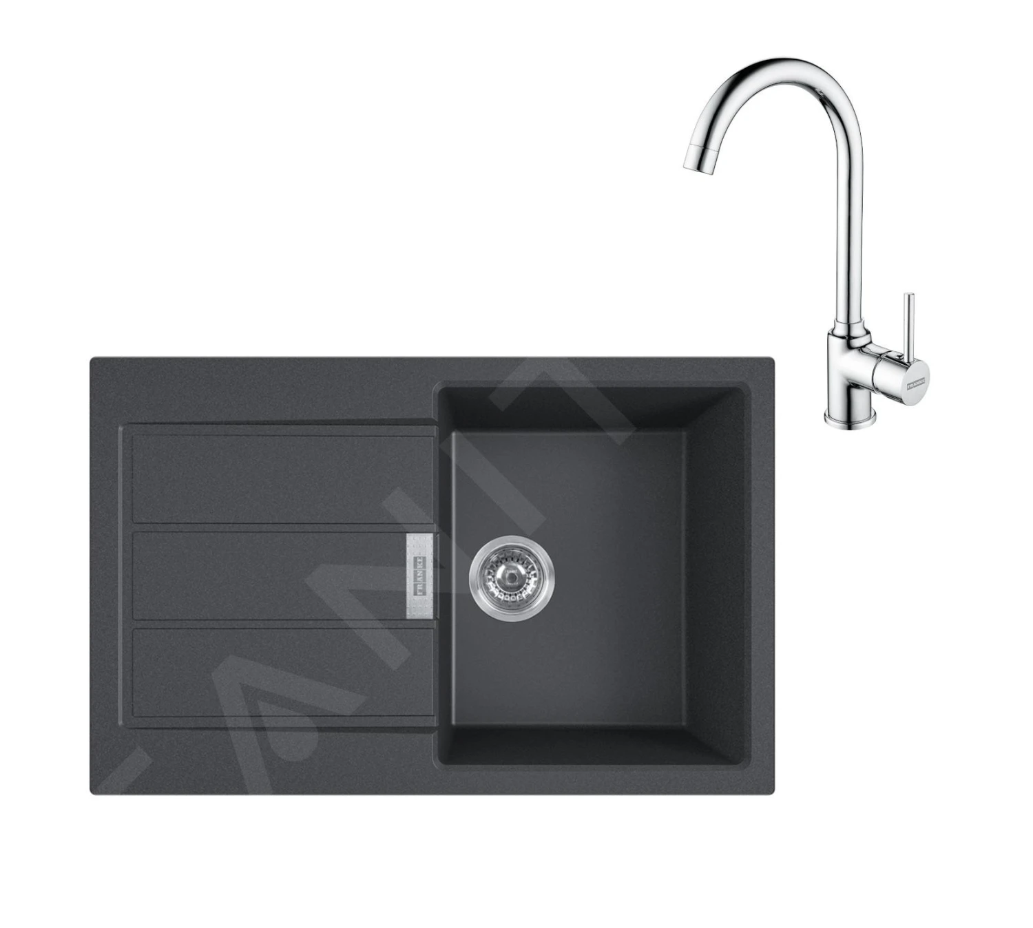 Franke Conjuntos De Cocina - Conjunto De Cocina T104, Tectonitový Dřez S2D 611-78 Y Grifo FP 9000.031, Negro/cromo 143.0675.726 1 Franke Conjuntos De Cocina - Conjunto De Cocina T104, Tectonitový Dřez S2D 611-78 Y Grifo FP 9000.031, Negro/cromo 143.0675.726