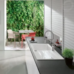 Villeroy & Boch Steel Expert Compact - Grifo De Fregadero Con Brazo Flexible Y Ducha, Acero Inoxidable 927300LC -Cocina Tienda De Ventas 0c4f8817a2747f8f2f1abd27