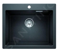 Blanco Pleon 6 - Fregadero De Silgranite, 615x510 Mm, Negro 525953