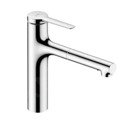 Hansgrohe Zesis M33 - Grifo De Fregadero 160, Con Ducha Extraíble, Cromo 74801000