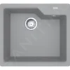 Franke Urban - Fregadero De Fragranite UBG 610-56, 560x500 Mm, Piedra Gris 114.0582.786