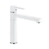 Kludi Zenta - Grifo Monomando De Fregadero, Blanco/cromo 389739175