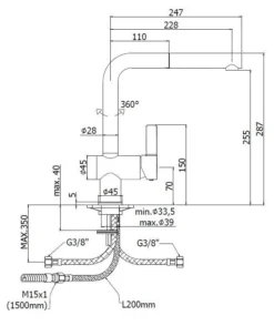 Paffoni Rock - Grifo De Fregadero Con Ducha Extraíble, Cromo RO185CR -Cocina Tienda De Ventas 1e09124ccbb9a98e62008a9f