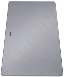 Blanco Accesorios - Tabla De Cortar Para Fregadero, Cristal Plateado 227697