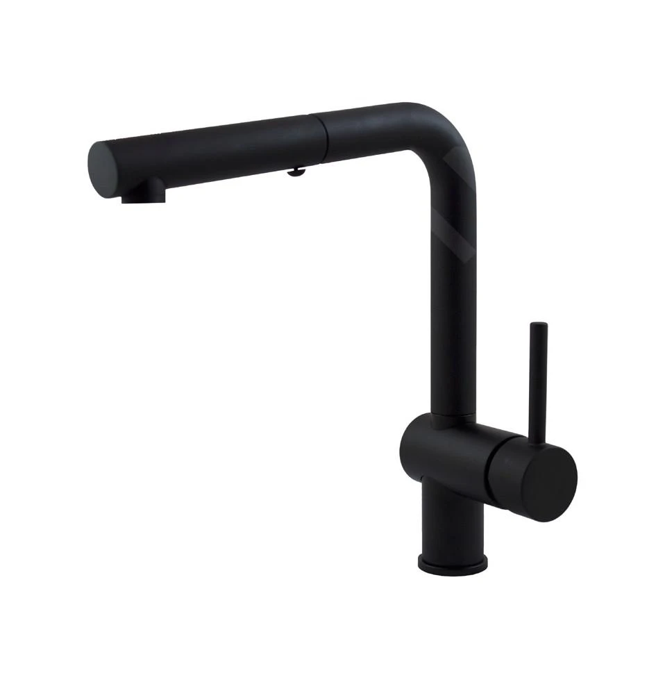 Paffoni Light - Grifo De Fregadero Con Ducha Extraíble, Negro Mate LIG285NO-MET 1 Paffoni Light - Grifo De Fregadero Con Ducha Extraíble, Negro Mate LIG285NO-MET