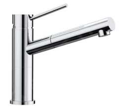 Blanco Alta S - Grifo De Fregadero Con Salida Extraíble, Cromo 515122