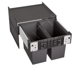 Blanco Select - Cubo De Basura Empotrado, Con Compartimento, Capacidad 38 L 526201