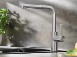 Blanco Lanora S - Grifo De Fregadero Con Salida Extraíble, Acero Inoxidable Cepillado 523123 -Cocina Tienda De Ventas 2887ad1d98e228a3c1b879fa