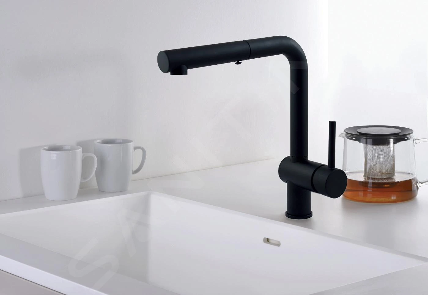 Paffoni Light - Grifo De Fregadero Con Ducha Extraíble, Negro Mate LIG285NO-MET 3 Paffoni Light - Grifo De Fregadero Con Ducha Extraíble, Negro Mate LIG285NO-MET - Imagen 3