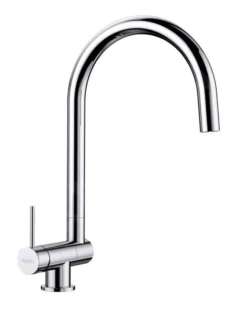 Blanco Coressa F - Grifo De Fregadero, Plegable Bajo Ventana, Cromo 521544