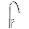 Hansgrohe Talis M52 - Grifo De Fregadero M5214-H260 Con Función Abatible Para Montaje Frente A Ventana, Con Ducha Extraíble, SBOX, Cromo 73864000