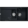 Franke Maris - Fregadero De Fragranite MRG 651, 970x500 Mm, Negro Mate 114.0637.578