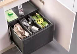 Blanco Botton Pro - Cubo De Basura Extraíble, Con Separación, Capacidad 39 L 517469 5 Blanco Botton Pro - Cubo De Basura Extraíble, Con Separación, Capacidad 39 L 517469 -Cocina Tienda De Ventas 355d3fd96897c939bc025aa4 1