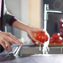 Hansgrohe Fregaderos - Conjunto De Fregadero Y Grifo C71-F450-06, Aspecto De Acero Inoxidable 43201800 -Cocina Tienda De Ventas 38a60aa786e36ff910de14a1