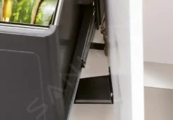 Blanco Botton Pro - Cubo De Basura Extraíble, Con Separación, Capacidad 39 L 517470 -Cocina Tienda De Ventas 393f306866896538c6317662