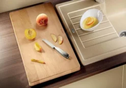 Blanco Accesorios - Tabla De Cortar Para Fregadero, 530x260 Mm, Haya 218313 -Cocina Tienda De Ventas 3a43f252ecc7a5fbd8556c4d