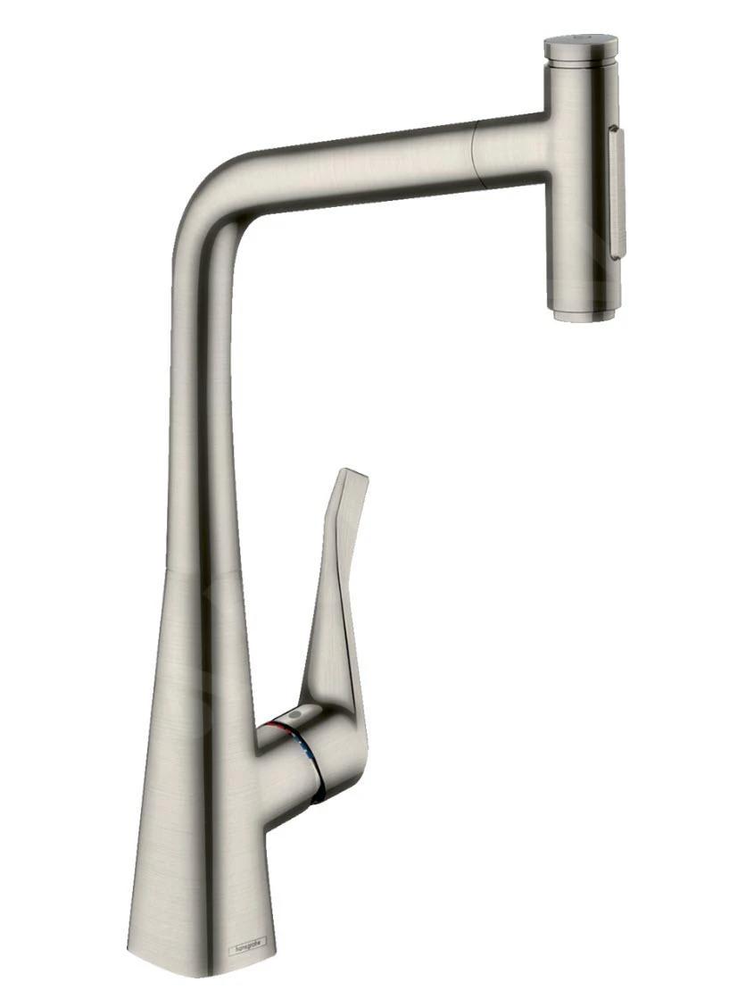 Hansgrohe M71 - Grifo De Fregadero M7117-H320 Con Ducha Extraíble, SBOX, Aspecto De Acero Inoxidable 73816800 1 Hansgrohe M71 - Grifo De Fregadero M7117-H320 Con Ducha Extraíble, SBOX, Aspecto De Acero Inoxidable 73816800