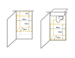 Simplehuman Cubos De Basura - Cubo De Basura Extraíble 10 L CW1643 -Cocina Tienda De Ventas 405f38d1ec5940353a87375b