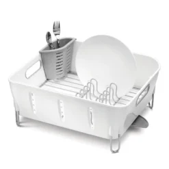 Simplehuman Accesorios De Cocina - Escurreplatos 370x326x172 Mm, Blanco KT1104 -Cocina Tienda De Ventas 42f237d7ed0f21ae8a6abae2