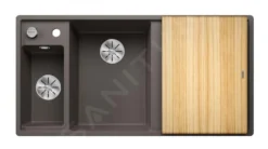 Blanco Axia III 6 - Fregadero De Silgranite, 1000x510 Mm, Con Control De Desagüe Y Accesorios, InFino, Gris 527227 -Cocina Tienda De Ventas 4405179504144ec3aea23708