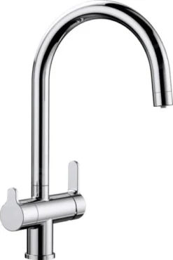 Blanco Trima - Grifo De Fregadero Con Filtración, Cromo 520840