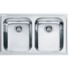 Franke Logica - Fregadero De Acero Inoxidable LLX 620, 790x500 Mm 101.0199.870