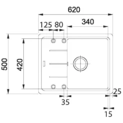 Franke Conjuntos De Cocina - Conjunto De Cocina G95, Fregadero De Fragranite BFG 611-62 + Grifo SAMOA, Sahara/cromo 114.0438.982 -Cocina Tienda De Ventas 4969114d1db6f9eb530f74d9 1
