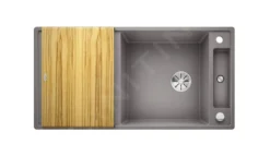 Blanco Axia III XL 6 - Fregadero De Silgranite, 1000x510 Mm, Con Accesorios, InFino, Aluminium 523502 -Cocina Tienda De Ventas 49e230b2a6eeeedae81ec720