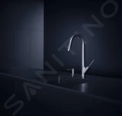 Axor Uno - Dispensador De Detergente, 500 Ml, Aspecto De Acero Inoxidable 42818800 -Cocina Tienda De Ventas 500b61468b090442fadf7323