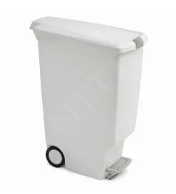 Simplehuman Cubos De Basura - Cubo De Basura Slim 40 L, Blanco CW1362 -Cocina Tienda De Ventas 5222cc1dd4003a0ea9196813