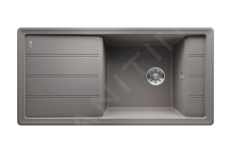 Blanco Faron XL 6 - Fregadero De Silgranite, 1000x500 Mm, Aluminium 524805 1 Blanco Faron XL 6 - Fregadero De Silgranite, 1000x500 Mm, Aluminium 524805