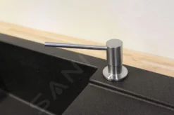 Blanco Accesorios - Dispensador De Detergente Torre, Imitación De Acero Inoxidable 512594 -Cocina Tienda De Ventas 56bae0aea77555647fa536a3