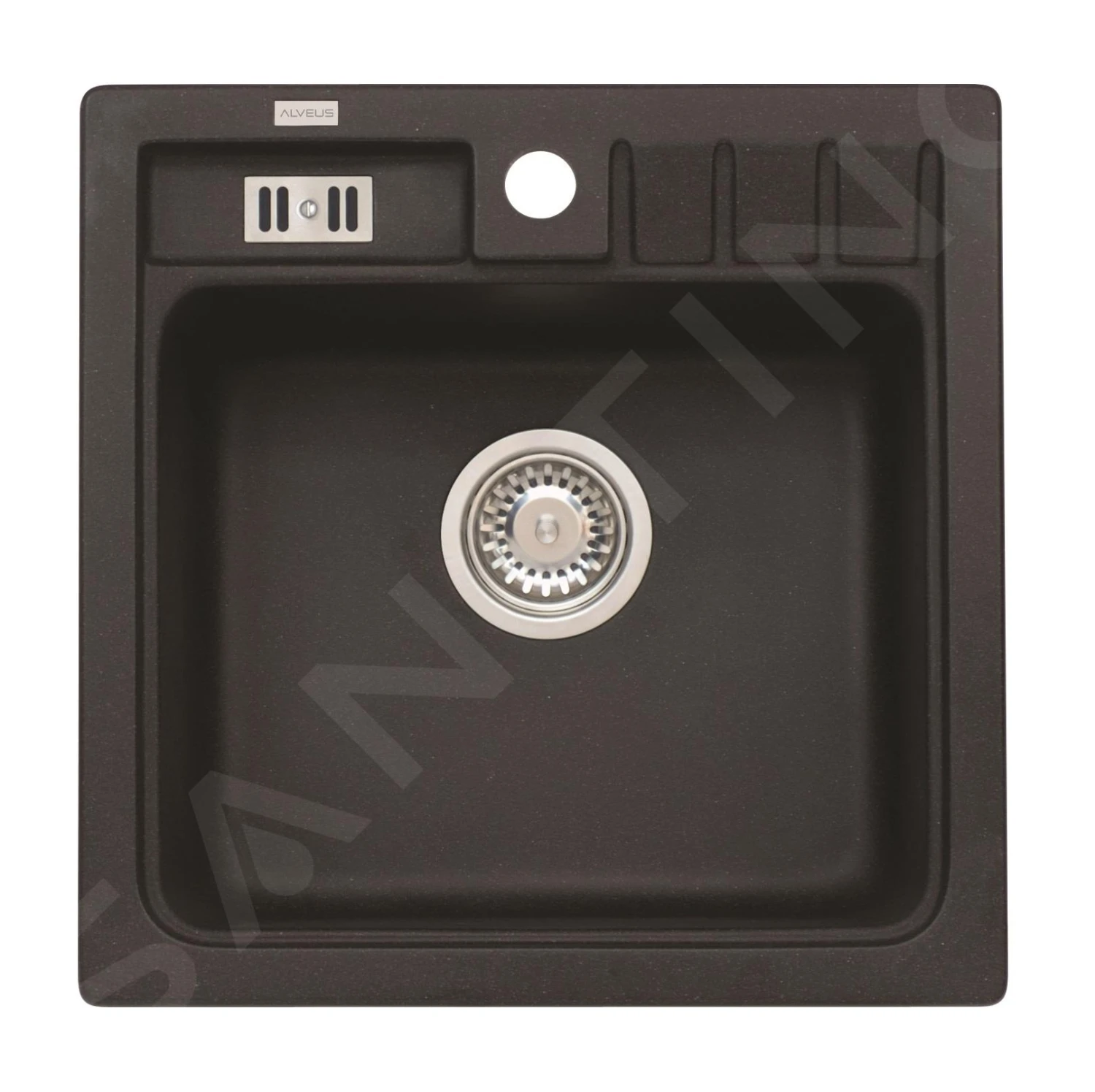 Alveus Conjuntos De Cocina - Conjunto De Fregadero Niagara 20 Y Grifo Tonia, Carbon SETA103 3 Alveus Conjuntos De Cocina - Conjunto De Fregadero Niagara 20 Y Grifo Tonia, Carbon SETA103 - Imagen 3