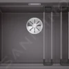 Blanco Etagon 500 - Fregadero De Silgranite, 527x427 Mm, Con Guías, Roca Gris 526344
