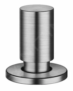 Blanco Accesorios - Botón De Control Excéntrico, Acero Inoxidable Cepillado 226540