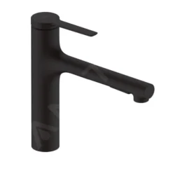Hansgrohe Zesis M33 - Grifo De Fregadero 160, Con Ducha Extraíble, Negro Matee 74801670