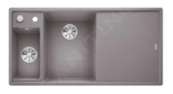 Blanco Axia III 6 - Fregadero De Silgranite, 1000x510 Mm, Con Control De Desagüe Y Accesorios, InFino, Aluminio 524645