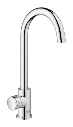 Grohe Red - Grifo De Fregadero Mono Con Calentamiento De Agua Y Filtro, Tanque M, Cromo 30085001 -Cocina Tienda De Ventas 62b82772d32226195a576058