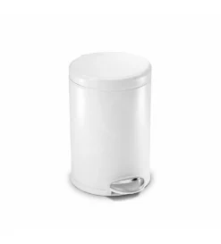 Simplehuman Cubos De Basura - Cubo De Basura 4,5 L, Blanco CW1853CB
