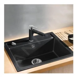 Blanco Dalago 6 - Fregadero De Silgranite, 615x510 Mm, Con Control De Desagüe, Antracita 514197 -Cocina Tienda De Ventas 64d77555a8f048b0376b7a96