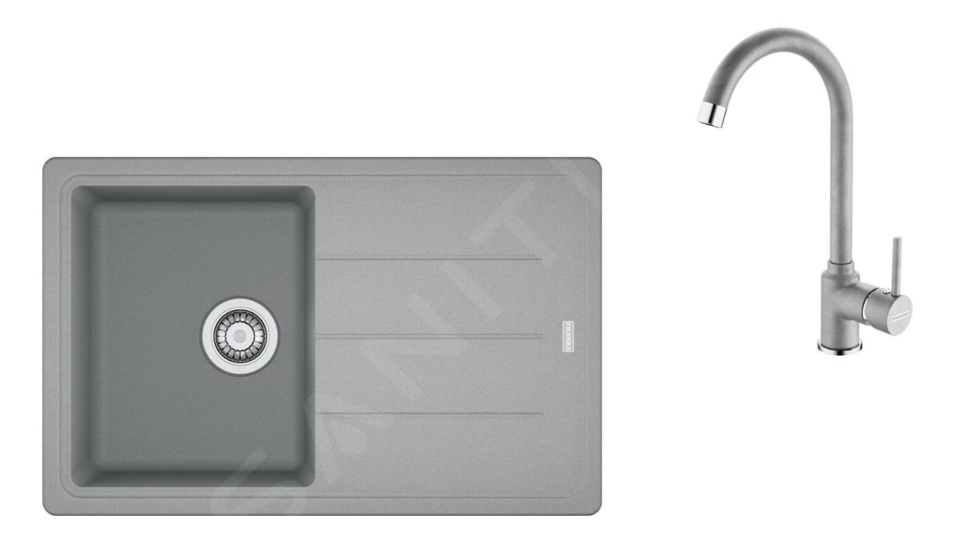 Franke Conjuntos De Cocina - Conjunto G173, Fregadero De Fragranite BFG 611-78 Y Grifo FP 9000.084, Piedra Gris/piedra Gris 114.0619.589 1 Franke Conjuntos De Cocina - Conjunto G173, Fregadero De Fragranite BFG 611-78 Y Grifo FP 9000.084, Piedra Gris/piedra Gris 114.0619.589