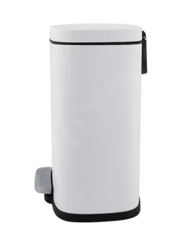 Nimco Cubos De Basura - Cubo De Basura 5 L, Blanco Mate KOS 8005-05 -Cocina Tienda De Ventas 69201cfe28cc153653b5c7ee