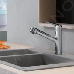 Hansgrohe Focus M42 - Grifo De Fregadero M427-H150 Con Ducha Extraíble, Cromo 71814000 -Cocina Tienda De Ventas 6e9f64fd8529a4e96f0740c8