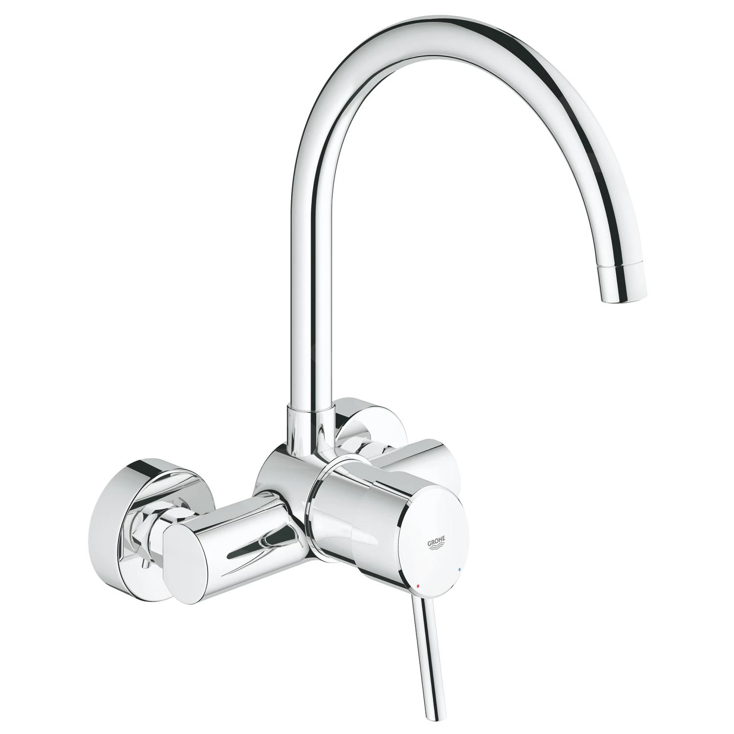 Grohe Concetto - Grifo Monomando De Fregadero, Cromo 32667001 1 Grohe Concetto - Grifo Monomando De Fregadero, Cromo 32667001