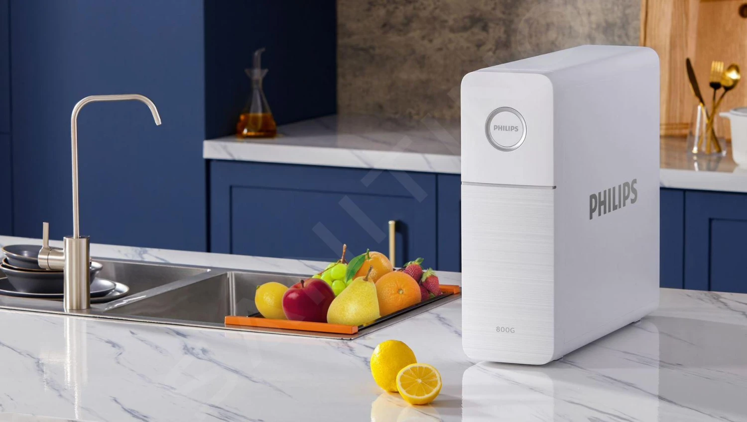 Philips Filtración - Sistema De ósmosis Bajo Fregadero, 2 Litros, ósmosis Inversa, Capacidad 2,1 L/min, Con Grifo Smart AUT7006/10 8 Philips Filtración - Sistema De ósmosis Bajo Fregadero, 2 Litros, ósmosis Inversa, Capacidad 2,1 L/min, Con Grifo Smart AUT7006/10 - Imagen 8