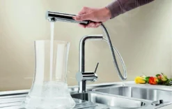 Blanco Linus S - Grifo De Fregadero Con Salida Extraíble, Cromo 512402 -Cocina Tienda De Ventas 7384bfb0d9f2b60124c4d8f4