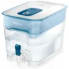 Brita Jarras De Filtrado - Dispensador De Agua Filtrada Flow Memo, Capacidad 8200 Ml, Azul 1039277