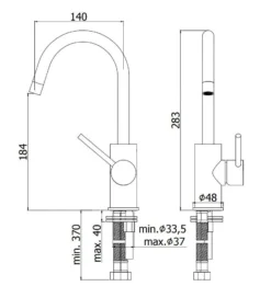 Paffoni Light - Grifo De Lavabo Con Caño Giratorio, Negro Mate LIG078NO 4 Paffoni Light - Grifo De Lavabo Con Caño Giratorio, Negro Mate LIG078NO -Cocina Tienda De Ventas 7a308dcfae5c2d52ee33a01a