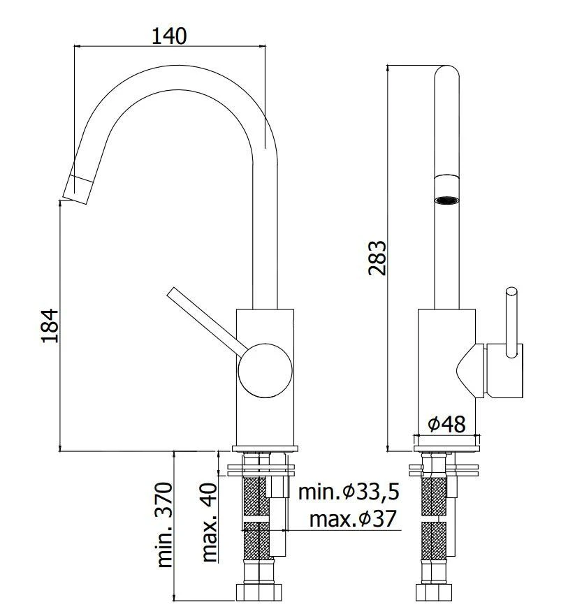 Paffoni Light - Grifo De Lavabo Con Caño Giratorio, Negro Mate LIG078NO 2 Paffoni Light - Grifo De Lavabo Con Caño Giratorio, Negro Mate LIG078NO - Imagen 2
